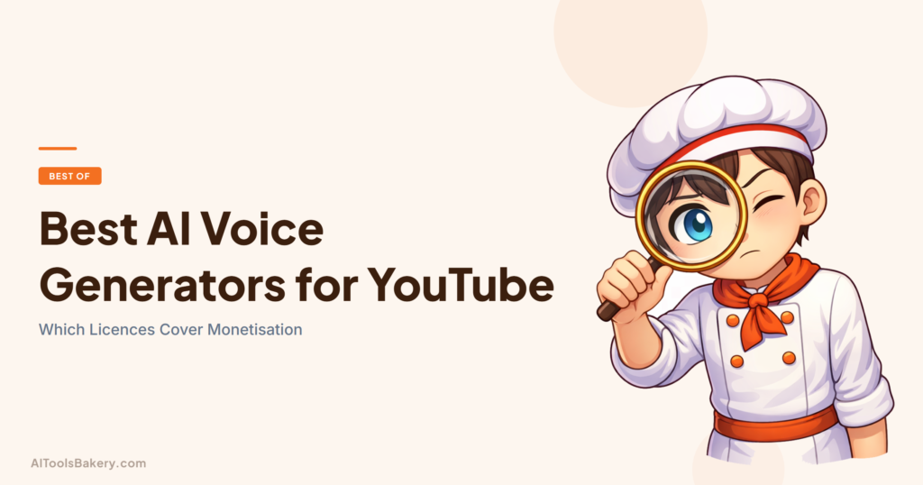 Best AI voice generators for YouTube 2026: ElevenLabs, Speechify Studio, DupDub, Murf, WellSaid, Fliki, Descript and Amazon Polly compared on commercial licences and cost per script