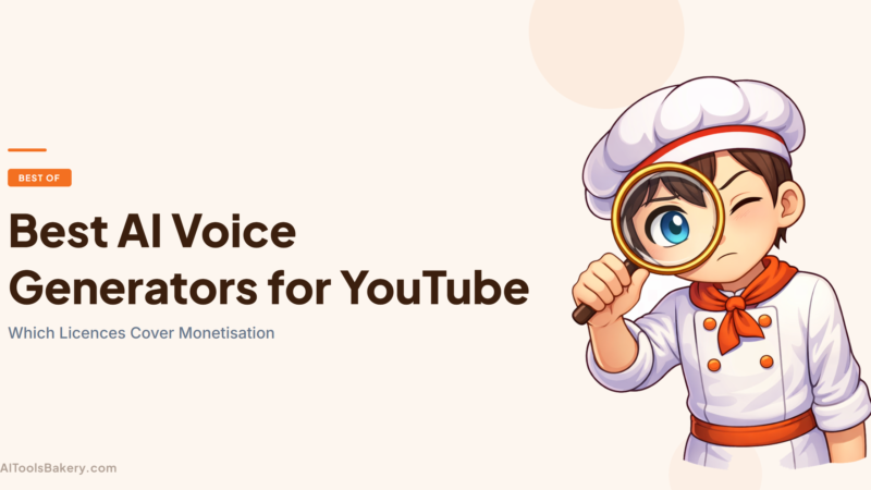 Best AI Voice Generators for YouTube (2026): 8 Tools and Which Licences Cover a Monetised Channel