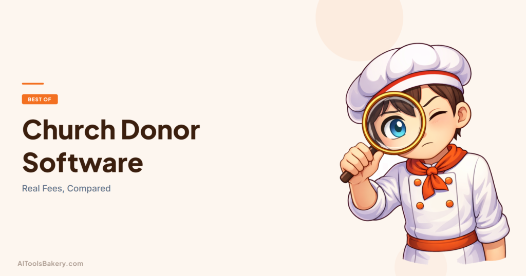 Church donor management software 2026: Planning Center, Tithely, Pushpay, Subsplash, Overflow and Givelify compared on published fees and AI features